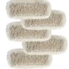 Scatola 5 frange Velcro System in cotone da 40 cm.
