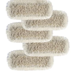 Scatola 5 frange Velcro System in cotone da 40 cm.