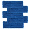 Scatola 5 frange Velcro System Microriccio blu da 40 cm.