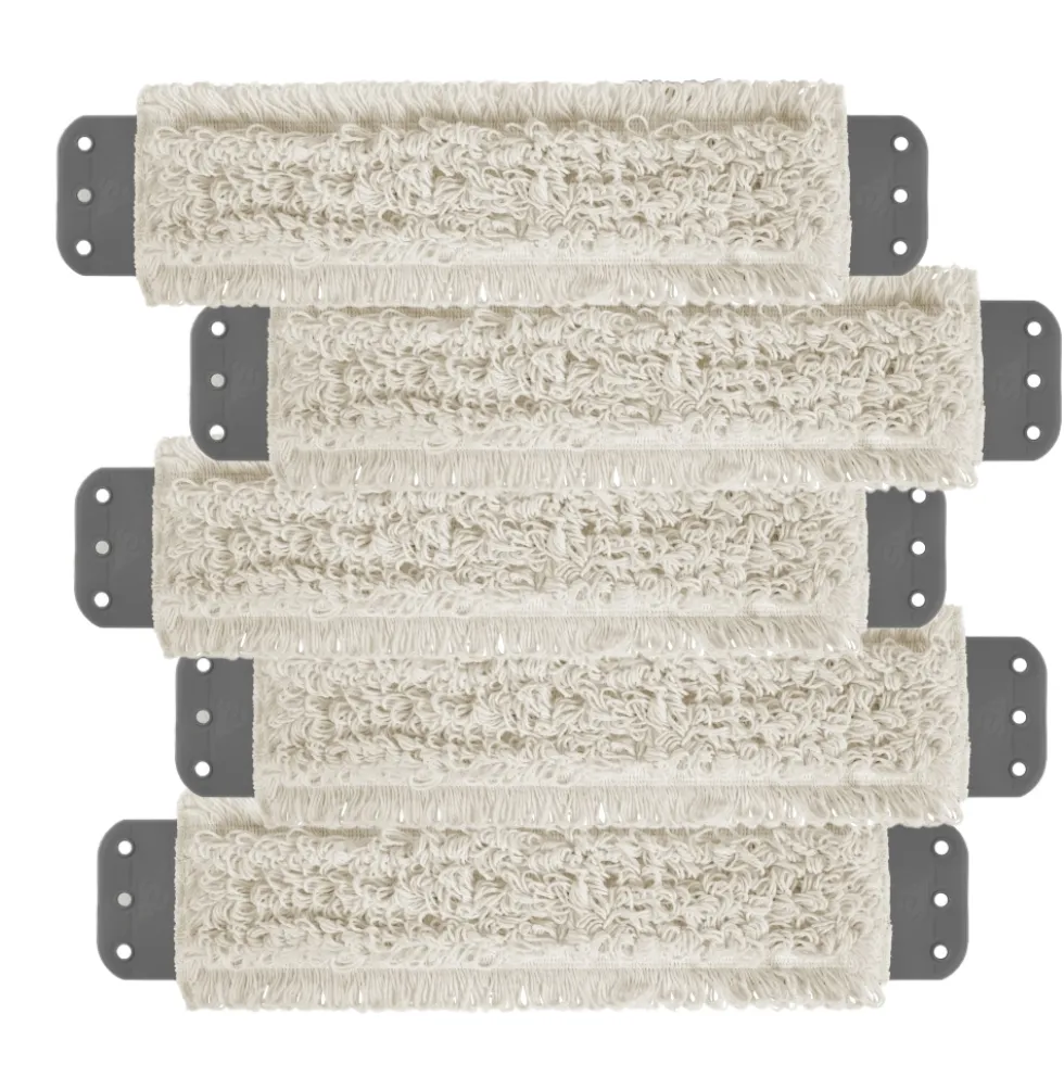 Scatola 5 frange Wet System Eco in cotone da 40cm.
