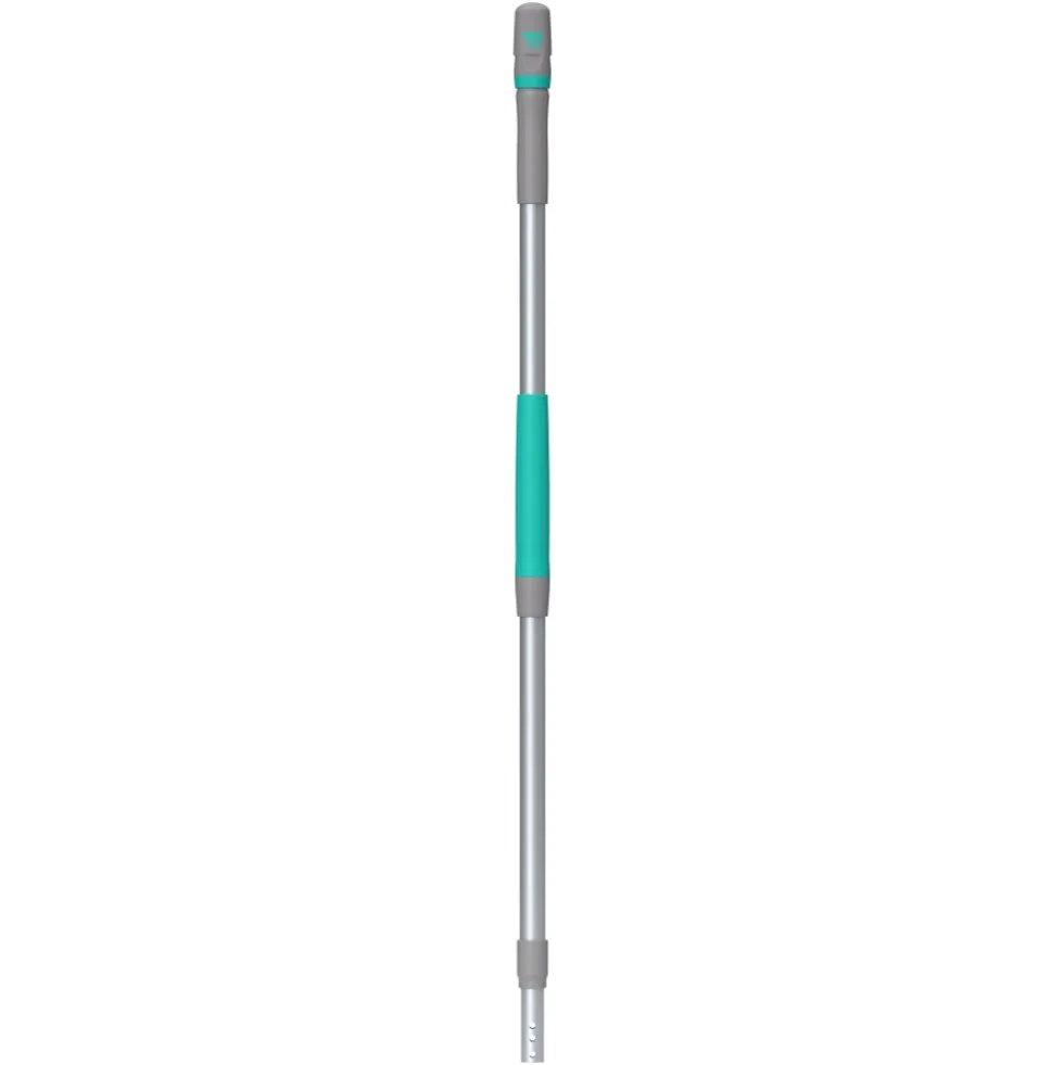 Scatola 2 manici telescopici Infinity pro in alluminio grigio 106x184 cm