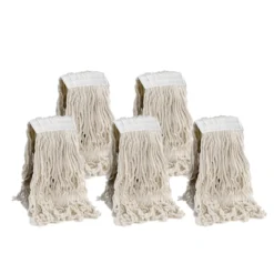 Scatola 5 Mop Mobile Coton con banda da 400 gr.