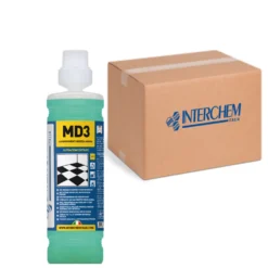 Scatola 6 pezzi MD3 Detergente lavapavimenti Brezza Marina superconcentrato lt 1