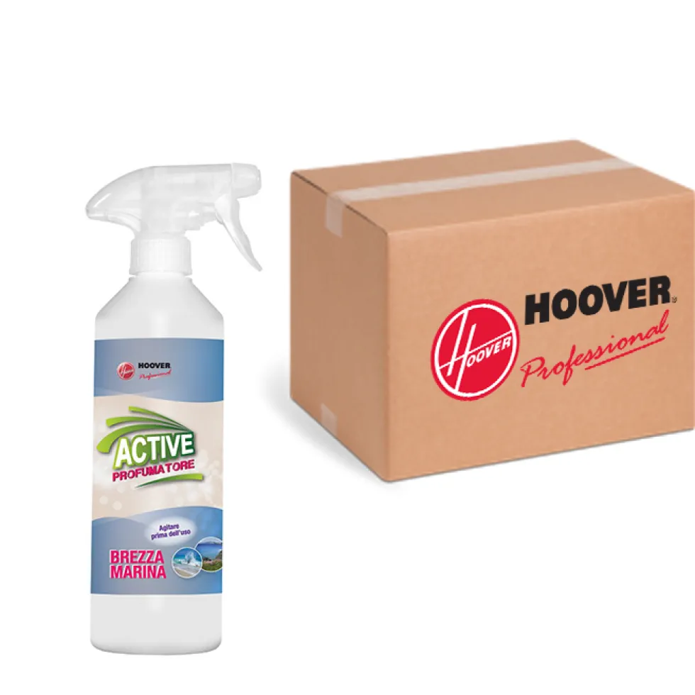 Scatola 6 profumatori Active liquido superconcentrato Brezza marina 600 ml.