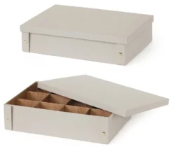 Scatola salvaspazio Amicasa Art.3 Cream