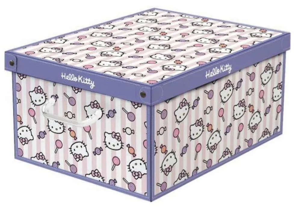 Scatola salvaspazio Lavatelli 660 HK2 HELLO KITTY Lilla
