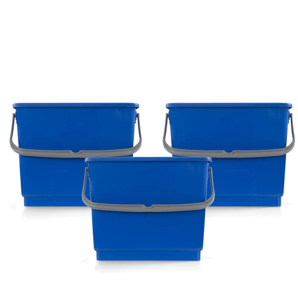 Scatola 3 secchi blu da 4 Lt.