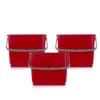 Scatola 3 secchi rossi da 4 Lt.