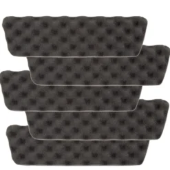 Scatola 5 spugne Velcro System da 40 cm.