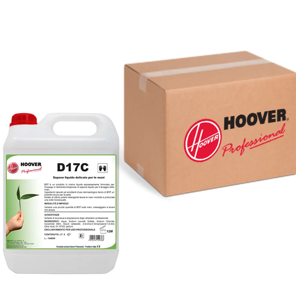 Scatola 4 taniche D17C Sapone liquido per mani