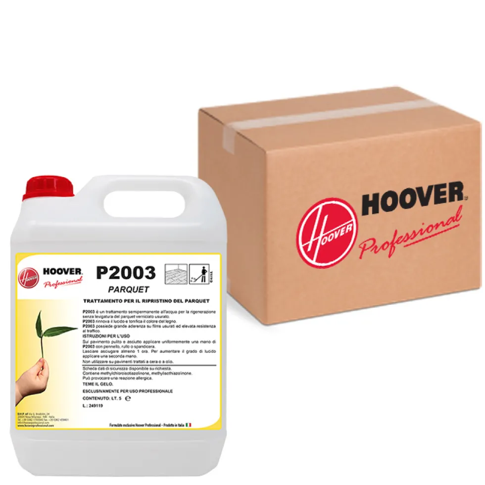Scatola 4 taniche P2003 Parquet Emulsione autolucidante