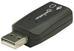 Scheda audio Manhattan 150859 Iusb Dac 879 Black