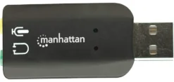 Scheda audio Manhattan 150859 Iusb Dac 879 Black