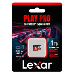 Scheda di memoria Lexar PLAY Pro microSD Express 7.1 da 1TB