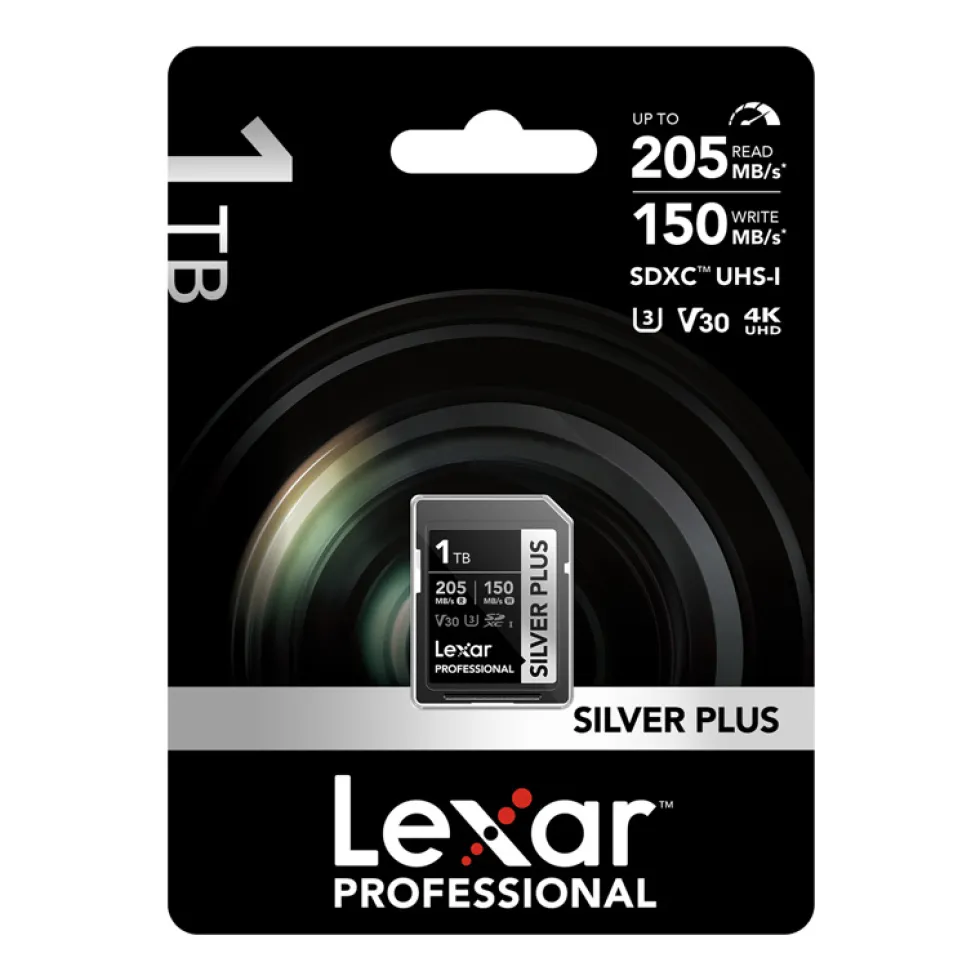 Scheda di memoria Lexar Professional SILVER PLUS SDXC da 1TB
