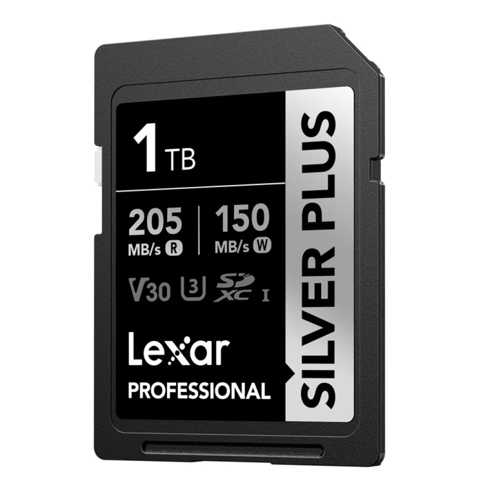 Scheda di memoria Lexar Professional SILVER PLUS SDXC da 1TB