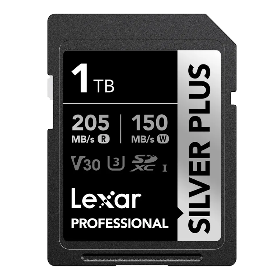 Scheda di memoria Lexar Professional SILVER PLUS SDXC da 1TB