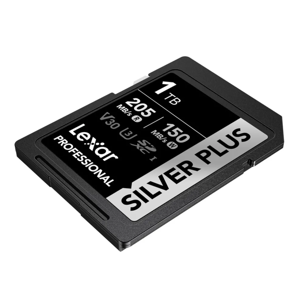 Scheda di memoria Lexar Professional SILVER PLUS SDXC da 1TB
