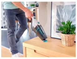 Scopa elettrica batteria Leifheit 11927 ROTARO POWERVAC 2in1 16V White