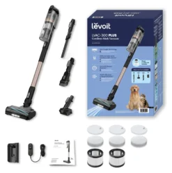 Scopa elettrica batteria Levoit LSV V202PE AEUR LCAV 300 Plus Black e