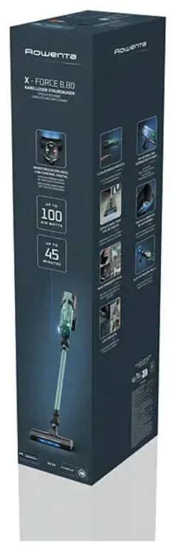 Scopa elettrica batteria Rowenta RH1833E0 X FORCE 8.80 Green e Black