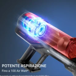 Scopa elettrica Rowenta X-Force 8.80 Animal Care senza filo 250W