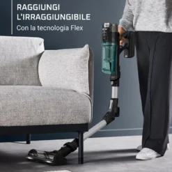 Scopa ricaricabile Rowenta X-Force Flex 13.60 Allergy con 150 AW