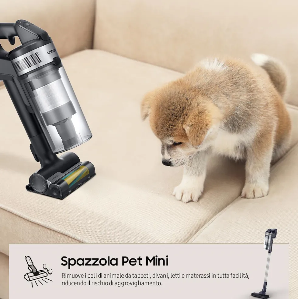 Scopa ricaricabile Samsung Jet 65 Pet VS15A60AGR5/WA, 150W