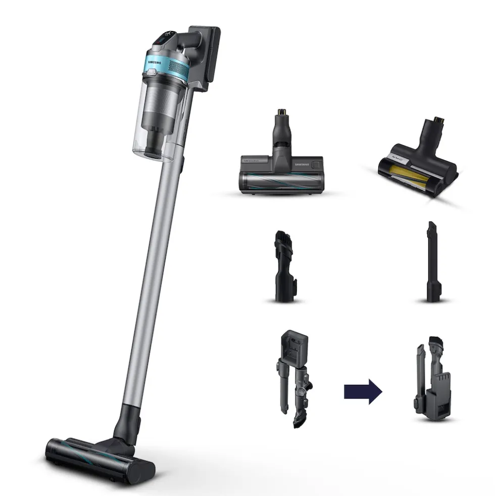 Scopa ricaricabile Samsung Jet 75B PET, 200W, 60 min autonomia