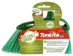 Scopa Tonkita TK672 WE LIKE GREEN Salvaschiena per esterni