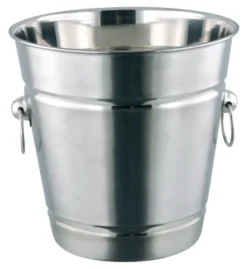 Secchiello portaghiaccio Ilsa 41910200ICV EASY con anelli Cromo spazzo