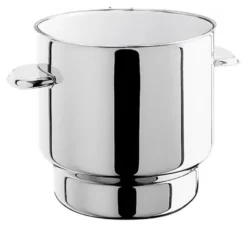 Secchiello portaghiaccio Pinti inox 50955300 LATINA con maniglie Cromo