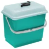 Secchio con coperchio 4 litri verde