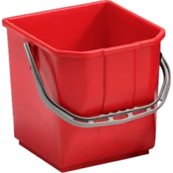 Secchio in moplen rosso da 25 Lt.