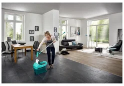 Secchio mocio Leifheit 55076 PROFI XL pressa con ruote