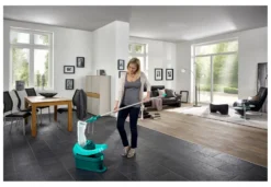Secchio mocio Leifheit 55076 PROFI XL pressa con ruote