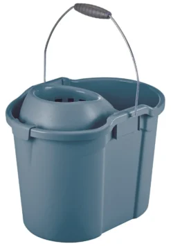 Secchio mocio Tontarelli 8101474704 AURORA con strizzatore Blu ardesia