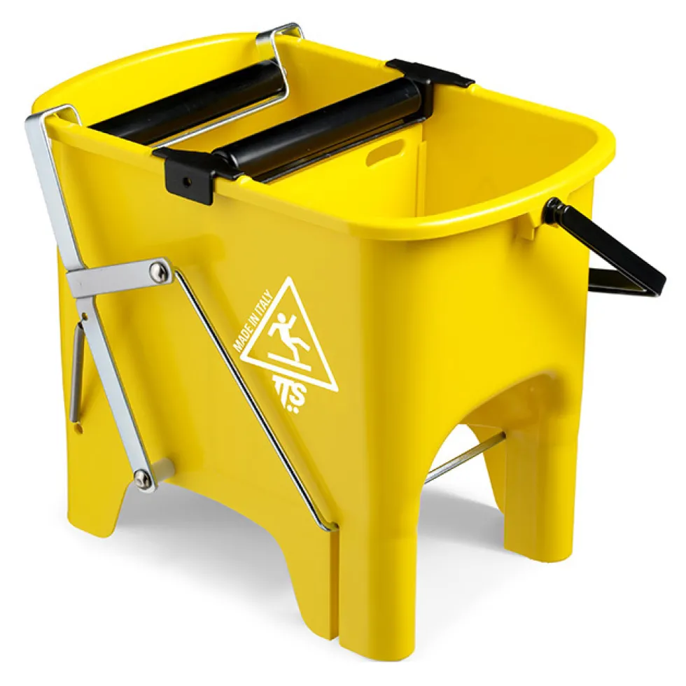 Secchio per mocio Squizzy giallo da 15 Lt.
