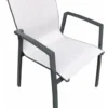 Sedia con braccioli Amicasa LS TC711 SANDRA Antracite e Grigio