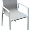 Sedia con braccioli Amicasa LY AC 022 ATLANTA Bianco