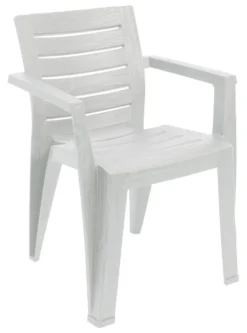 Sedia con braccioli Toomax Z0967S0 0801 MAREA 967 Bianco