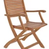 Sedia con braccioli Yes Everyday 0805123 NOEMI Acacia naturale