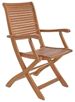 Sedia con braccioli Yes Everyday 0805123 NOEMI Acacia naturale