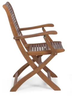 Sedia con braccioli Yes Everyday 0805123 NOEMI Acacia naturale