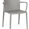 Sedia con braccioli Yes Everyday 0650048 CHLORIS Grigio