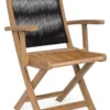 Sedia con braccioli Yes Everyday 0806994 DANUBIO Nero