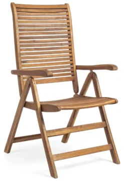 Sedia con braccioli Yes Everyday 0805124 NOEMI Acacia naturale