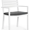 Sedia con braccioli Yes Everyday 0662928 HELINA Bianco