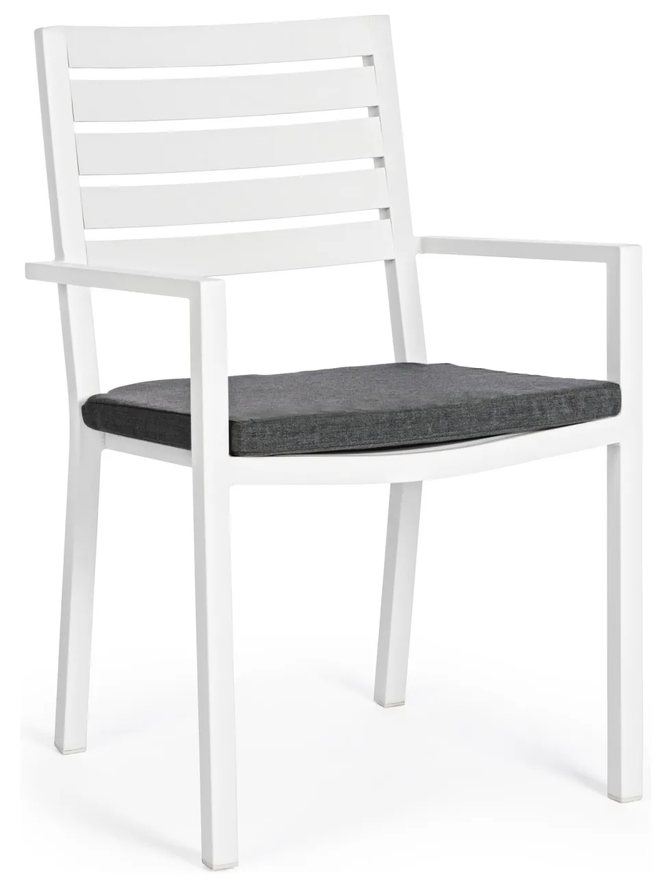 Sedia con braccioli Yes Everyday 0662928 HELINA Bianco