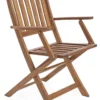 Sedia con braccioli Yes Everyday 0805127 MALI Acacia naturale